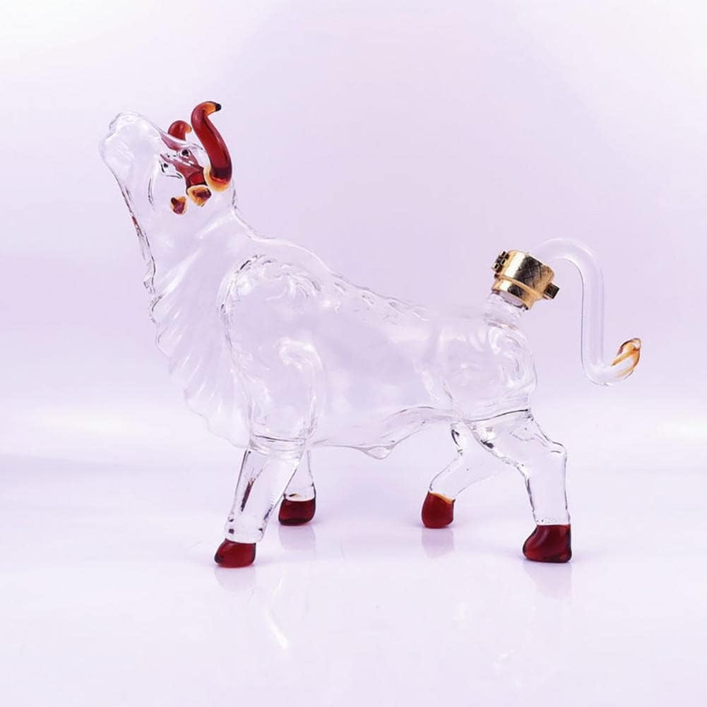 Bullish Bourbon Decanter – Handgjord tjurformad design med elegant touch MILA Sverige