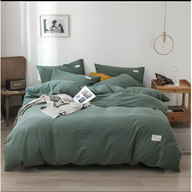 AutumnMeadow Set - Stiligt Blandat Sängkläder-Set Carvallo