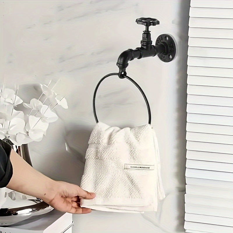 Industriell Handdukshängare - För en Rustik Inredning Carvallo