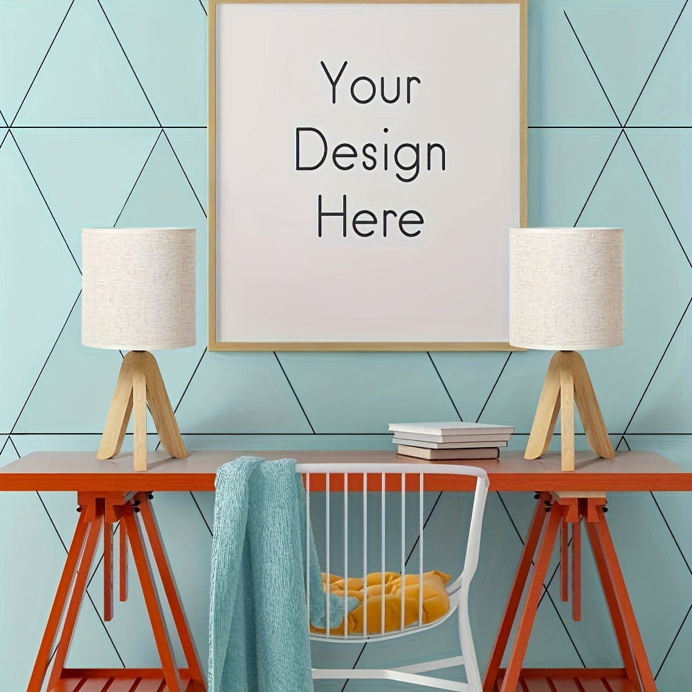 Naturlig Ljus Stil Tripod Lampa - För Varm och Modern Belysning Carvallo