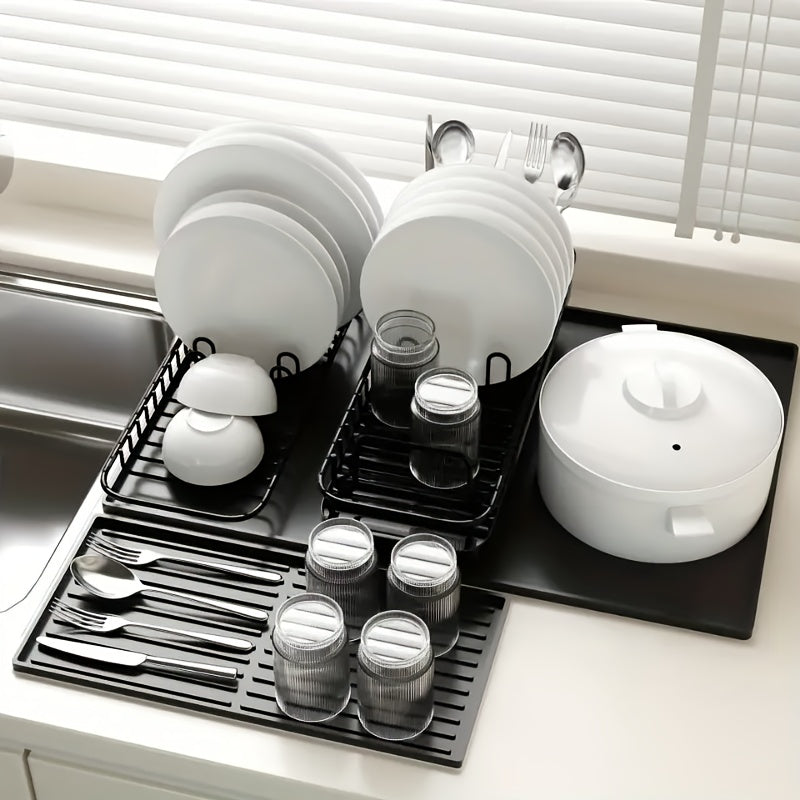 BrewGuard – 2-i-1 värmebeständig silikonkaffematta med upphöjda kanter MILA Sverige