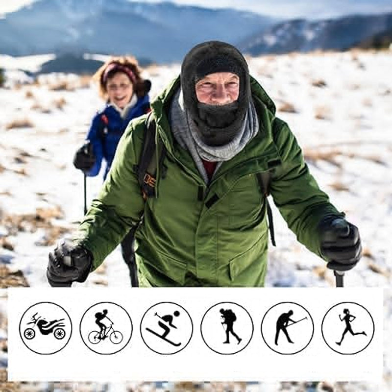 Carvallo - Skidmask med Sherpa-hette Carvallo