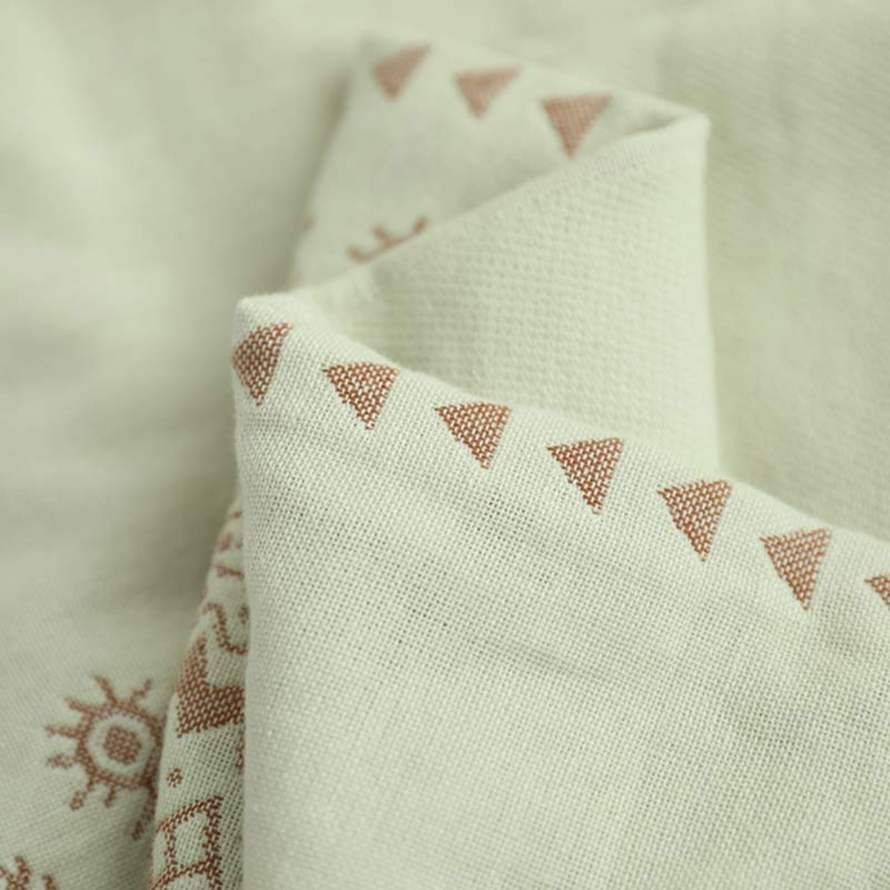 Lyxiga bomullsgaffelpåslakan – Mandala-mönster (Set om 2) Carvallo