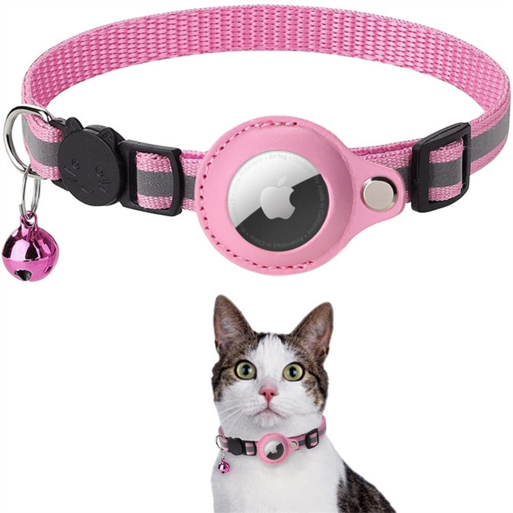 Reflekterande halsband för katt – justerbar säkerhetsrem för synlighet och komfort i mörker MILA Sverige