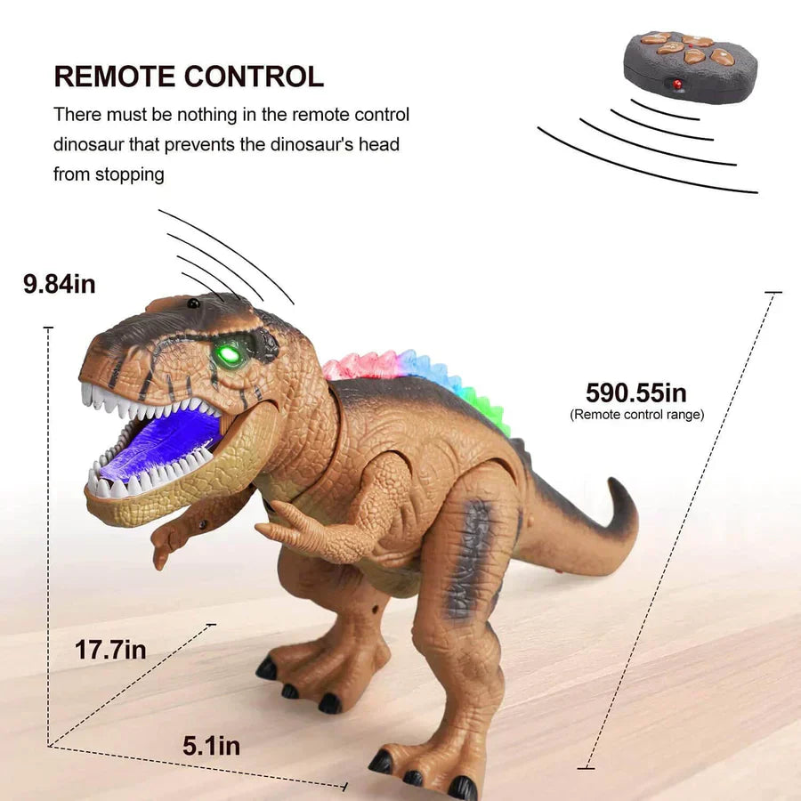 Royaleva Fjärrkontroll T-Rex Dinosaurie Med LED Lampa Carvallo