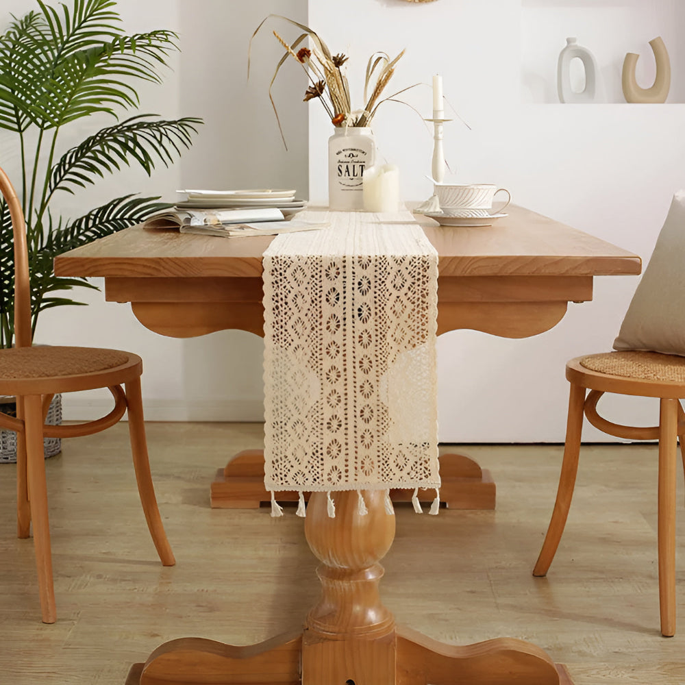 Rustik Virkad Bloom Bordduk Carvallo