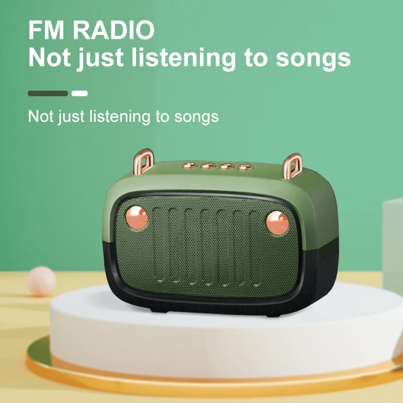 Bärbar Högtalare i Retrostuk-Kök-BB-Hemnix