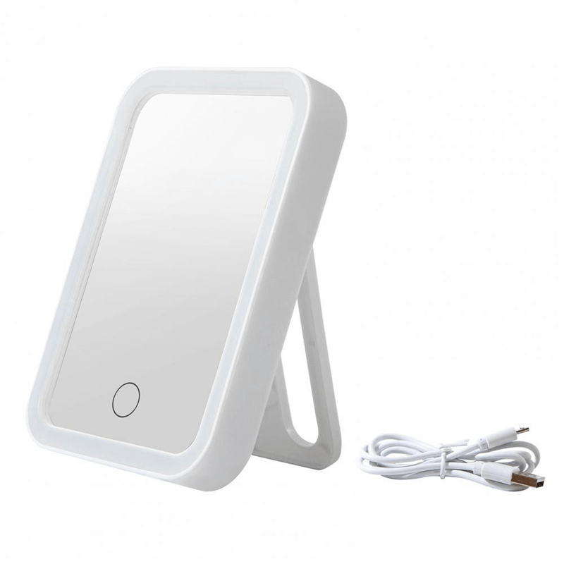 Bärbar LED-Sminkspegel-Personligt-BB-Hemnix