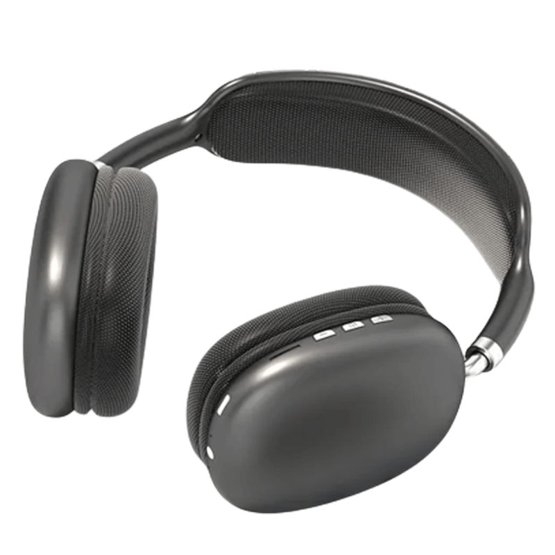 P9 Trådlösa Bluetooth-Hörlurar Bullerisolering HiFi Ljud med Extrem Bas-headphone-BB-Stil 2-Svart-Hemnix