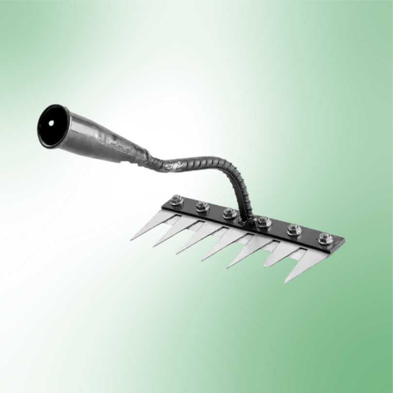 NordStål RootTool - Slitstark och Rostbeständig Ogräskratta-Trädgård-BB-7-tänder-Hemnix