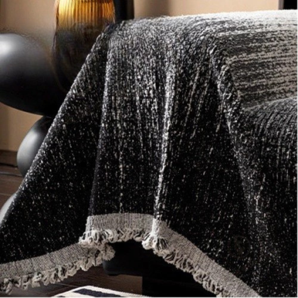 Neutral Tone Chenille Sofabedcover Carvallo