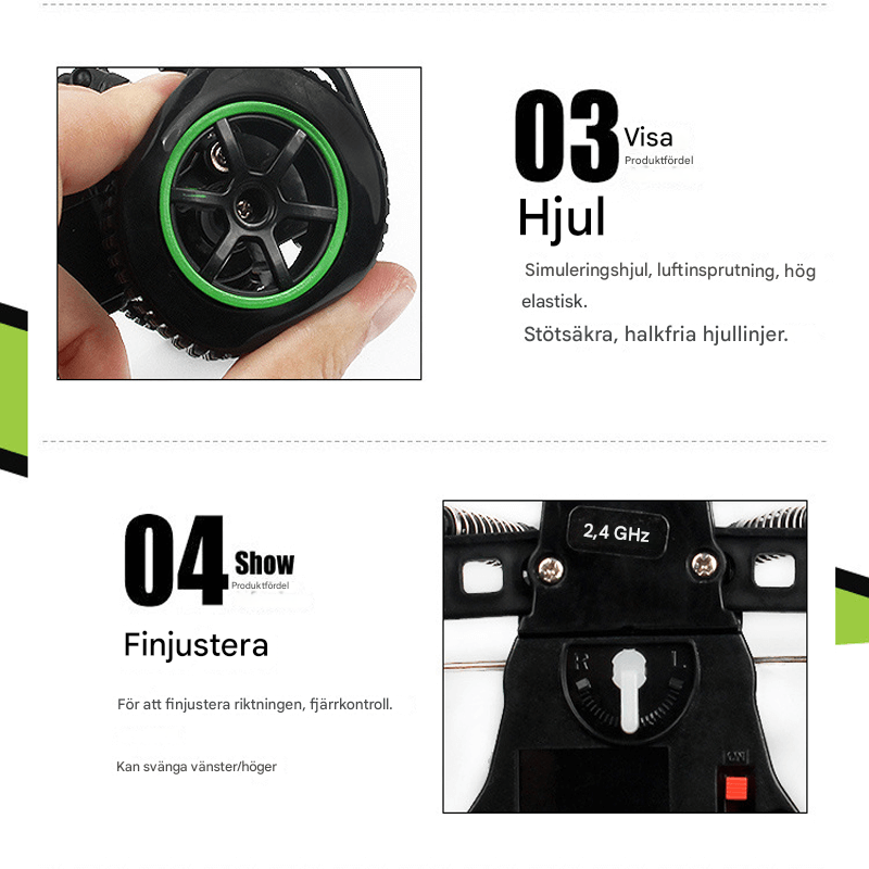 1:20 Fjärrstyrd Buggy Bil – Snabb Racingbil med 2.4G Teknik-Radiostyrt-BB-Hemnix