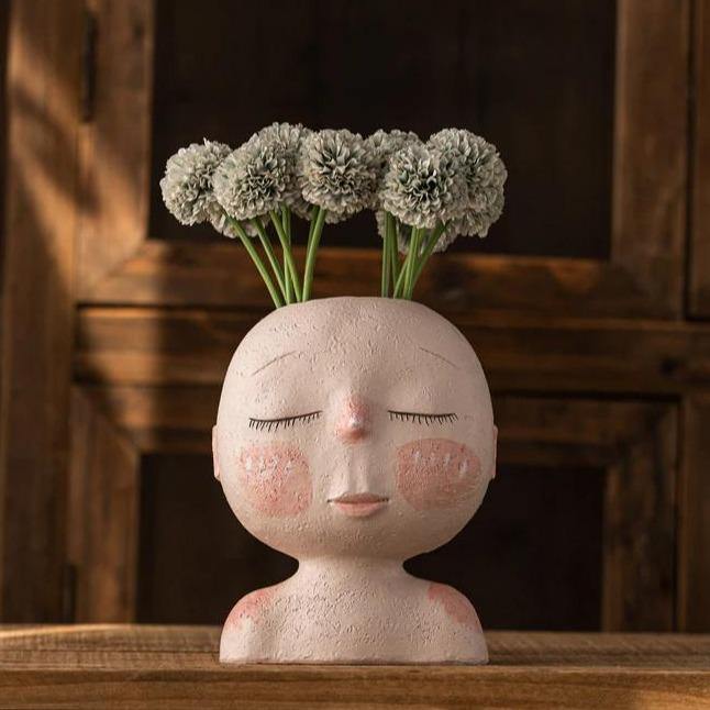 Tranquil Sleep Face Planter Vas MILA Sverige