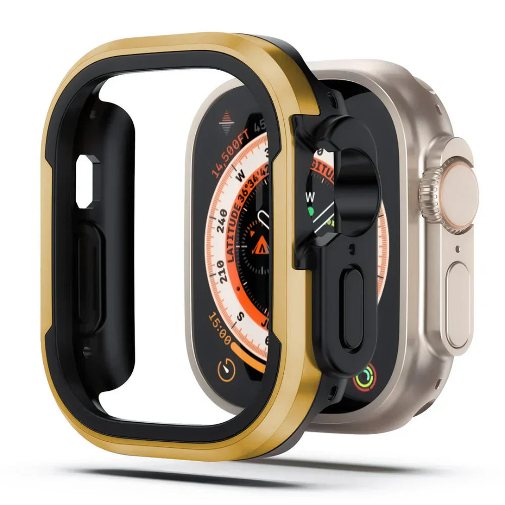 Luxora Heavy Duty Stöttåligt Fodral – Kompatibelt med Apple Watch 3-10 Carvallo