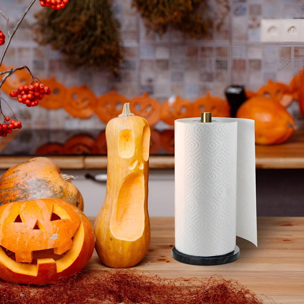 Marmor Bas Pappershanddukshållare Carvallo