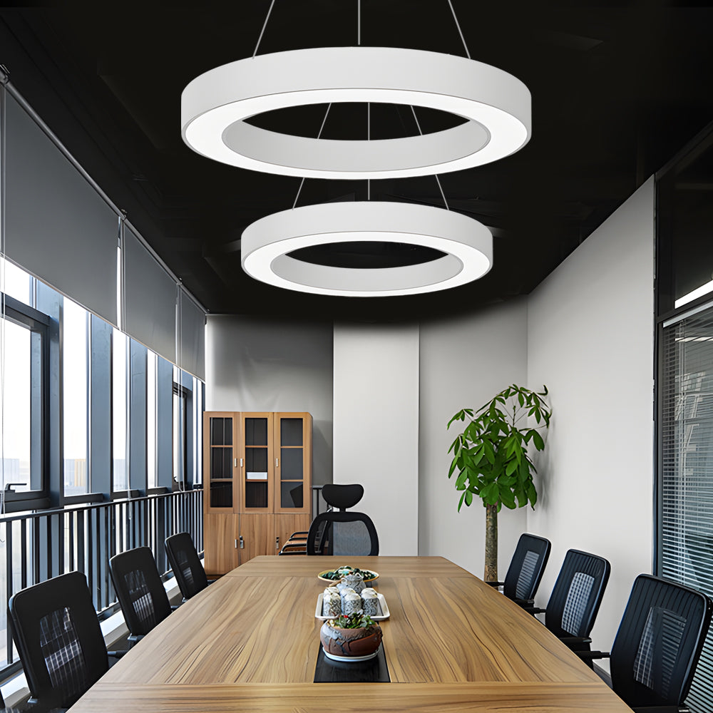 Takpendel Modern LED Ringarmatur Carvallo
