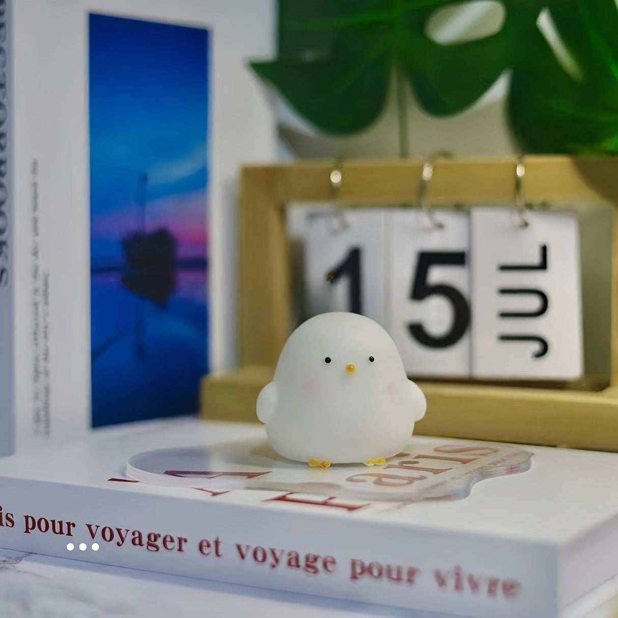 LumiKuiken - Charmig LED Bordslampa med Ögonvänligt Ljus Carvallo