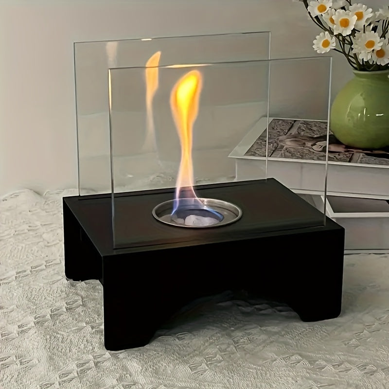 Bordstablett Bioetanol Kamin med Verklig Flamma Carvallo