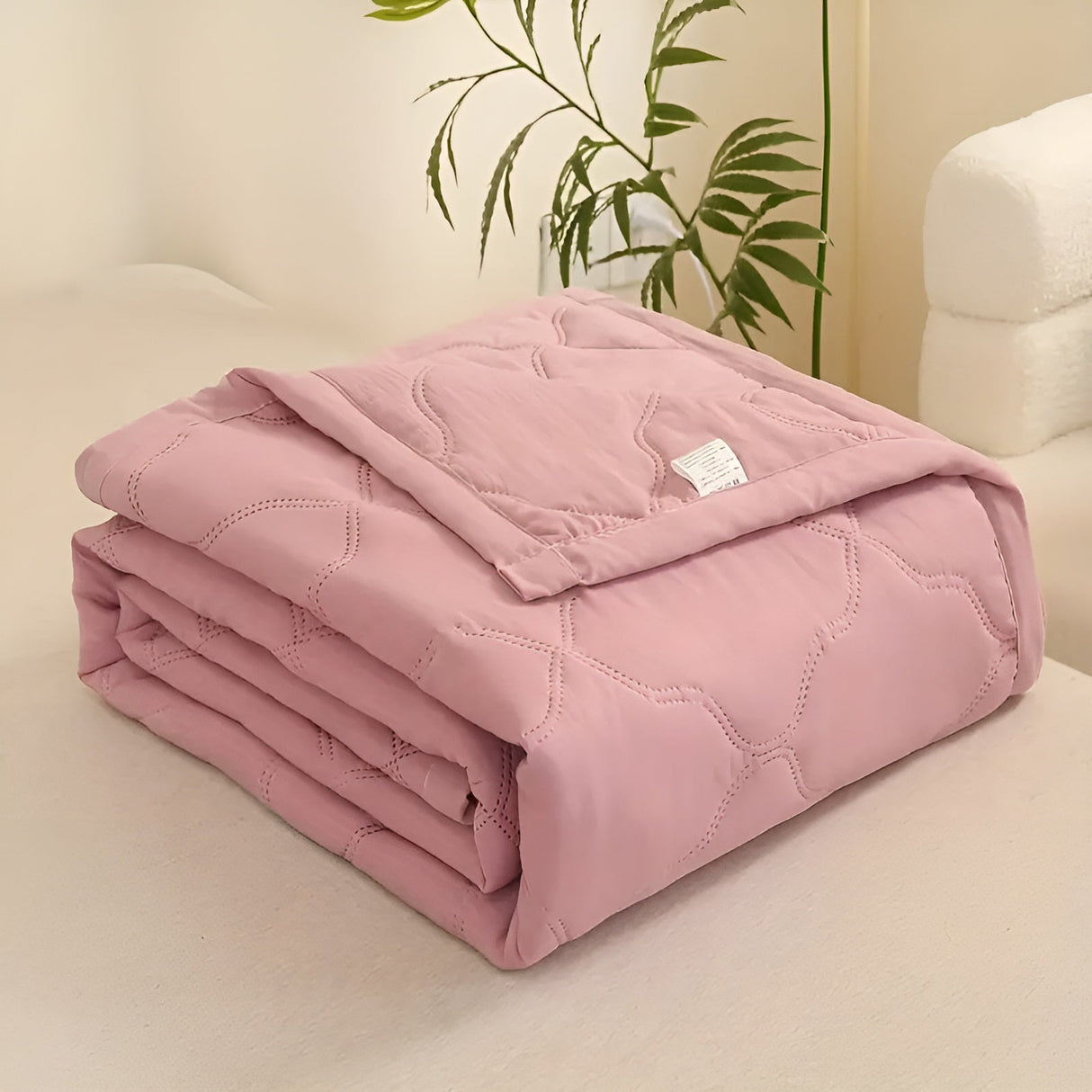 Lätt sommarfilten – Kylande & Lättskött | Perfekt för enkelsängar och dubbelsängar Carvallo