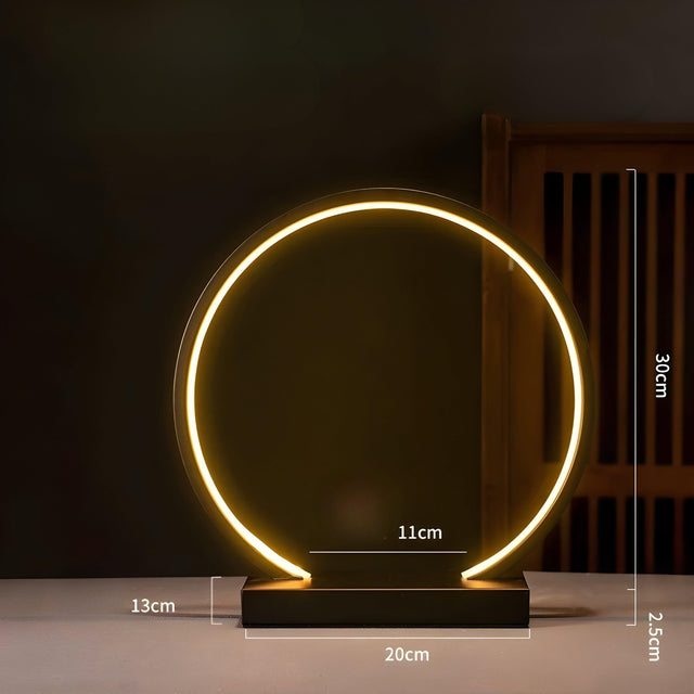 AnimeGlow Lamp - Anime Mobile Suit varmt ljus USB LED ringlampa Carvallo