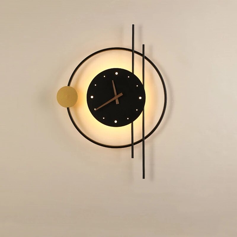 Zeitkunst Väggklocka - Elegant och Funktionell Belysning Carvallo