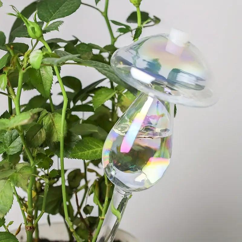 Carvallo Pils-Bewatering | 4-pack | Automatiska glas-bewattning system | För inomhus- & trädgårdsväxter Carvallo