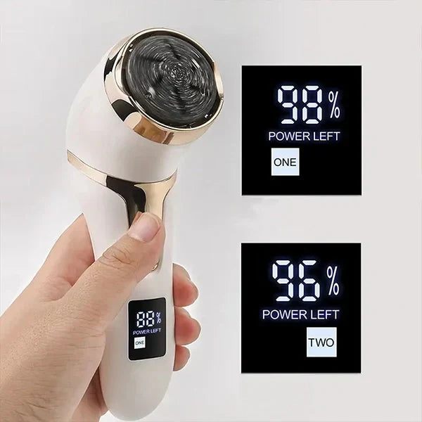 Royaleva Vacuum Callus Remover med uppladdningsbart batteri Carvallo