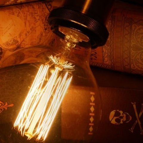 Vintage Edison-lampa Dekorativa Dimbara Ljus Carvallo