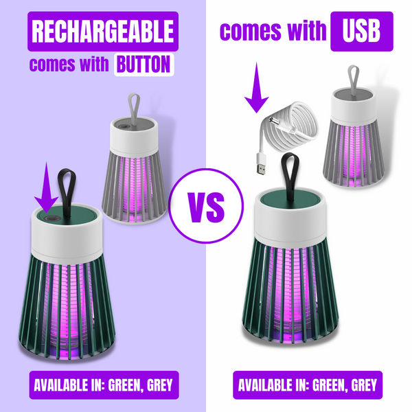 Insektsfälla för inomhus och utomhusbruk - Tyst myggfälla för familjesäkert, kemikaliefritt skydd MILA Sverige