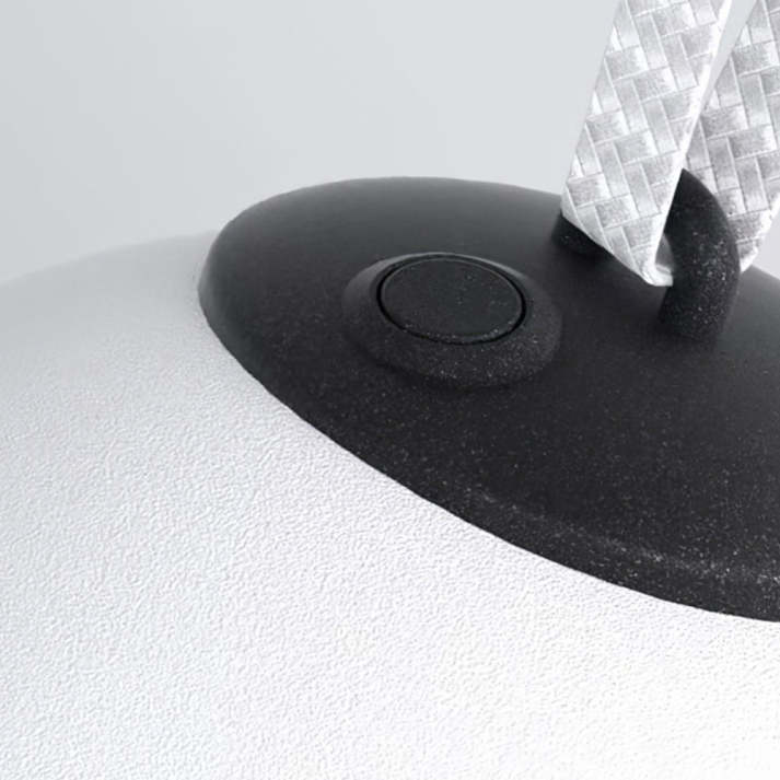 Moln-inspirerad LED-hängande lampa Carvallo