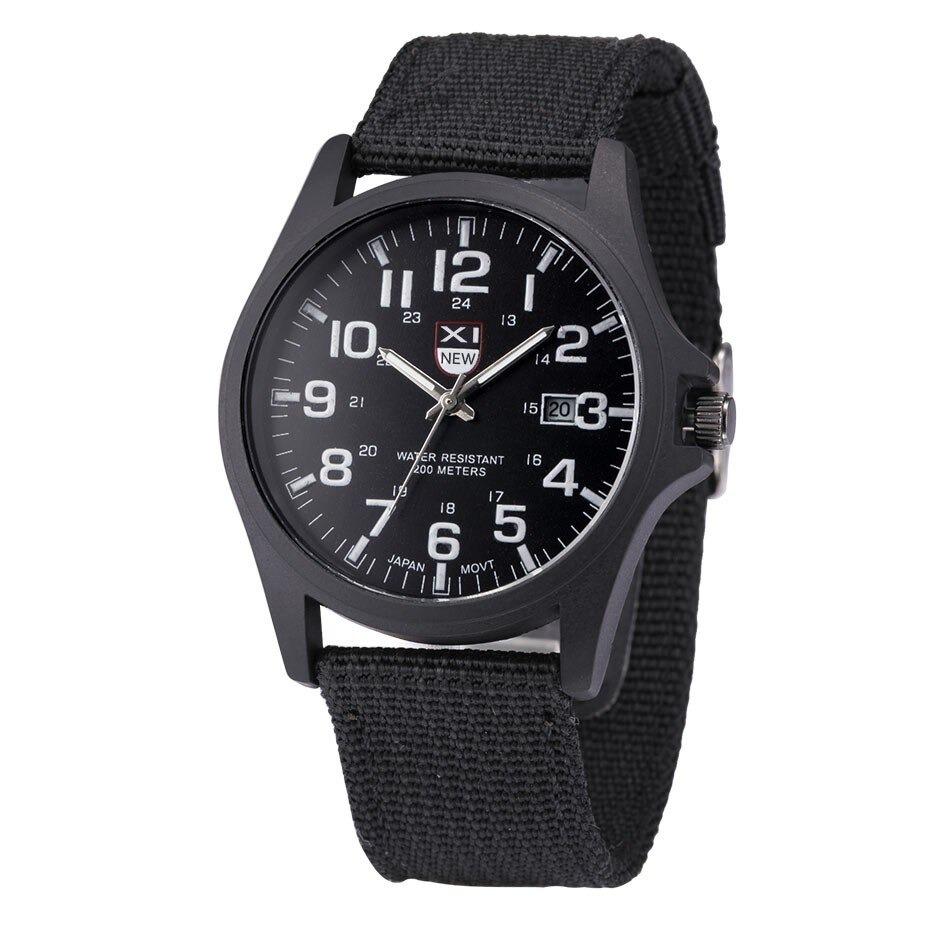 Militärstil Vattentät Analog Armbandsur Carvallo