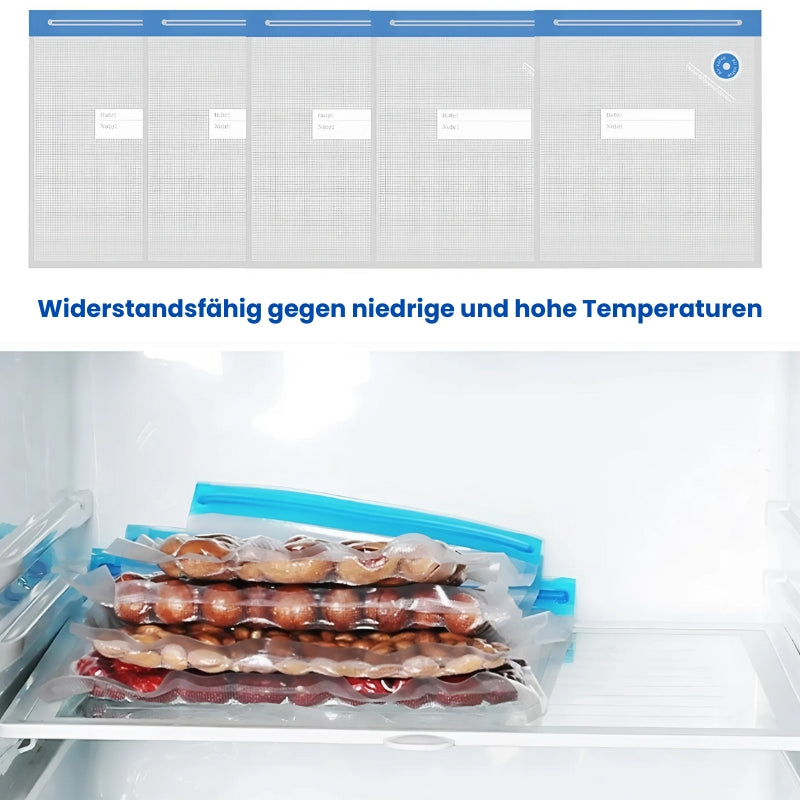 Carvallo - Bärbart vakuumförseglingsapparat med påsar Carvallo