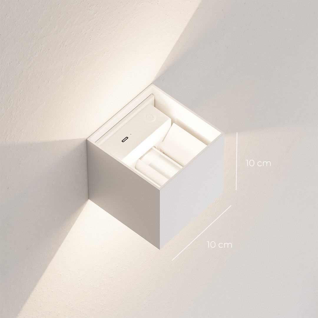 Carvallo – LED Vägglampa med Justerbara Ljusventiler Carvallo