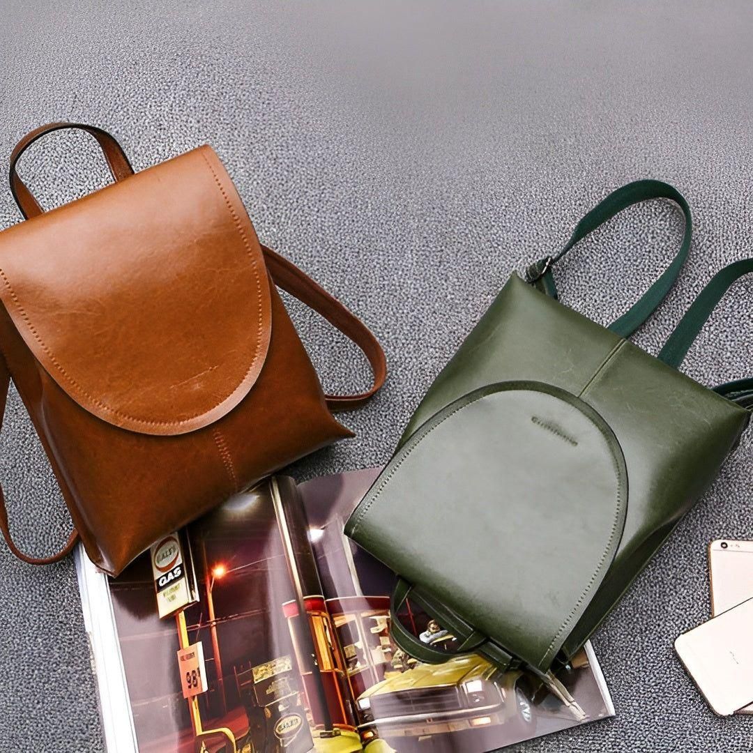 Anniene Bag - Modetrend Lyx Läder Laptop-Ryggsäck för Damer Carvallo