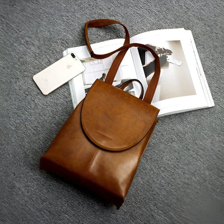 Anniene Bag - Modetrend Lyx Läder Laptop-Ryggsäck för Damer Carvallo