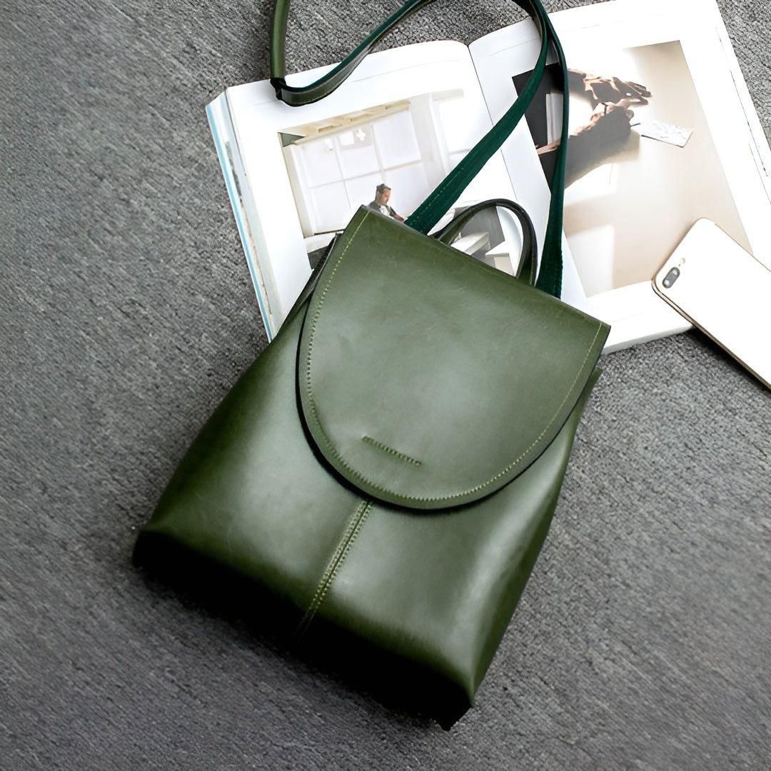 Anniene Bag - Modetrend Lyx Läder Laptop-Ryggsäck för Damer Carvallo