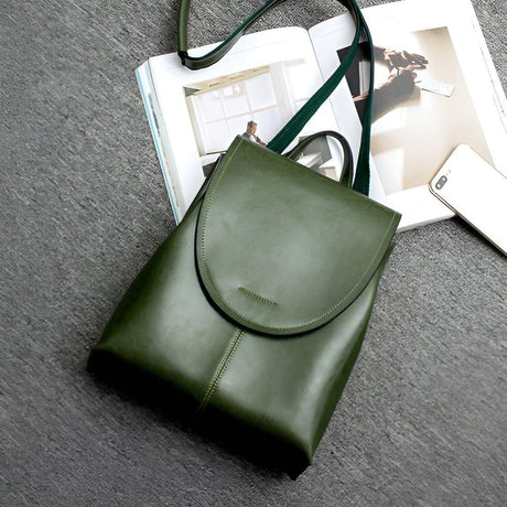 Anniene Bag - Modetrend Lyx Läder Laptop-Ryggsäck för Damer Carvallo