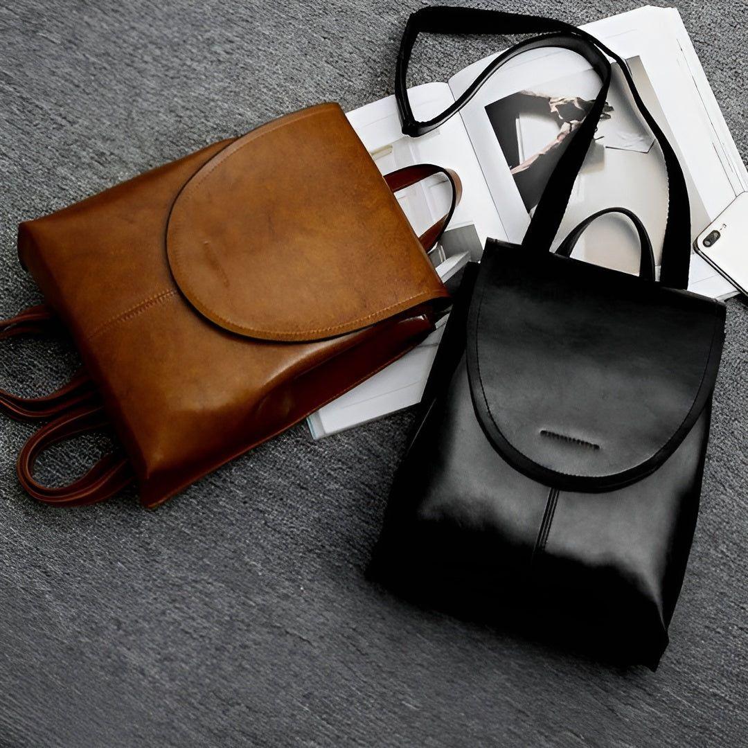 Anniene Bag - Modetrend Lyx Läder Laptop-Ryggsäck för Damer Carvallo