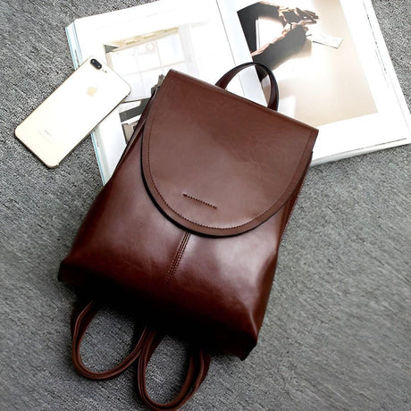 Anniene Bag - Modetrend Lyx Läder Laptop-Ryggsäck för Damer Carvallo