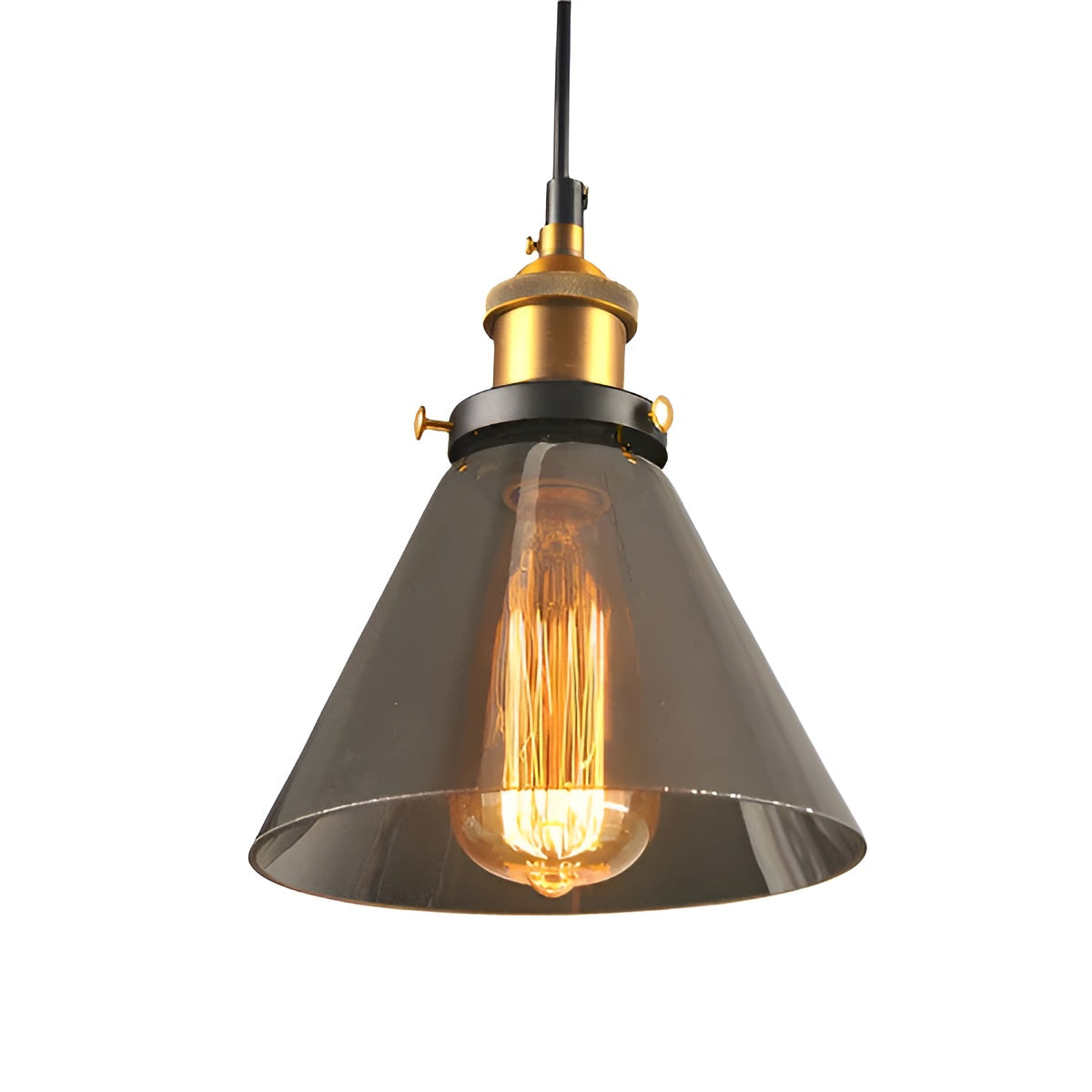 Hänglampa i antik glas – Vintage stil för stilfull belysning Carvallo