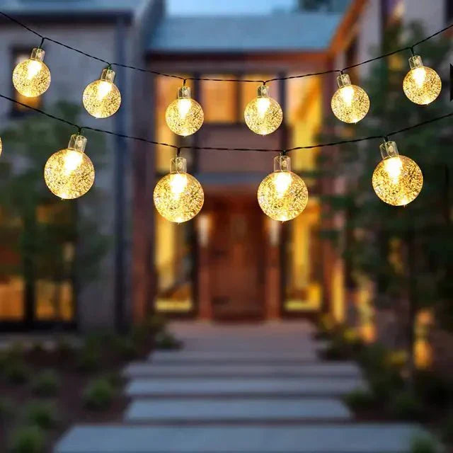 Solenergi LED Fe Fairy Lights | Vattentåliga Utomhus Ljus Slingor Carvallo