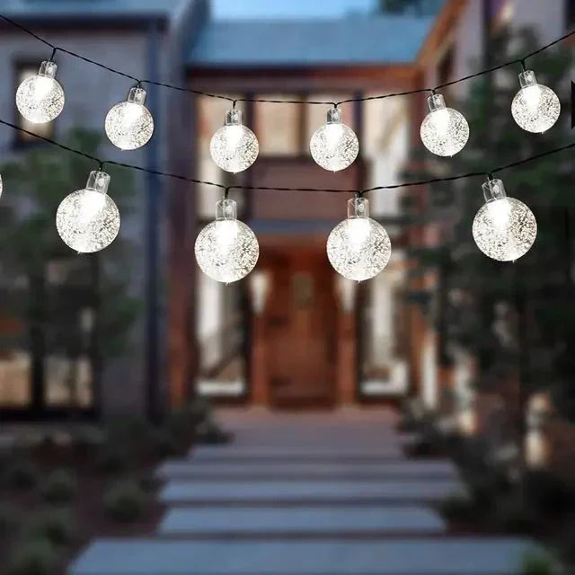 Solenergi LED Fe Fairy Lights | Vattentåliga Utomhus Ljus Slingor Carvallo