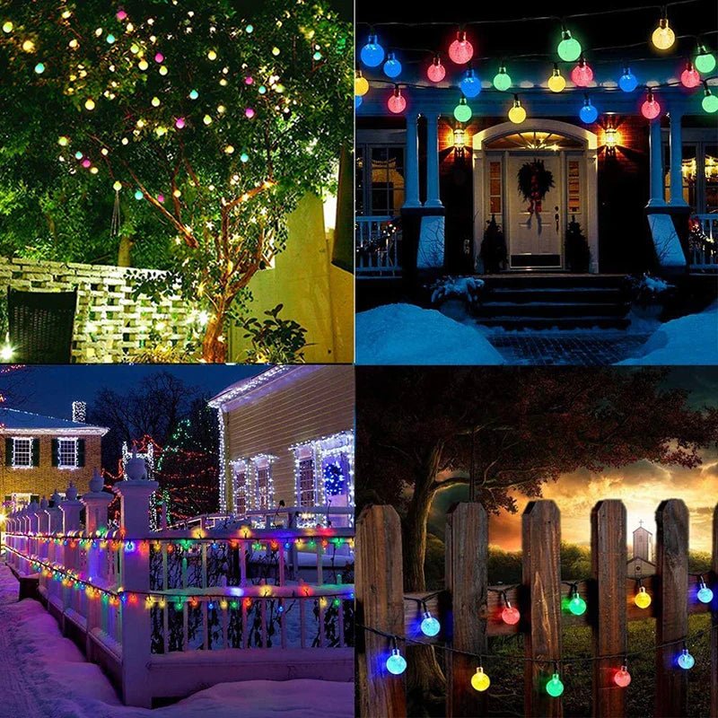 Solenergi LED Fe Fairy Lights | Vattentåliga Utomhus Ljus Slingor Carvallo