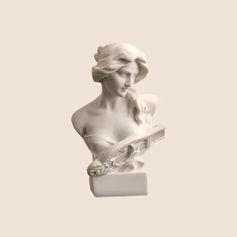 Grekisk romersk mytologi solgud harts skulptur för inredning Carvallo