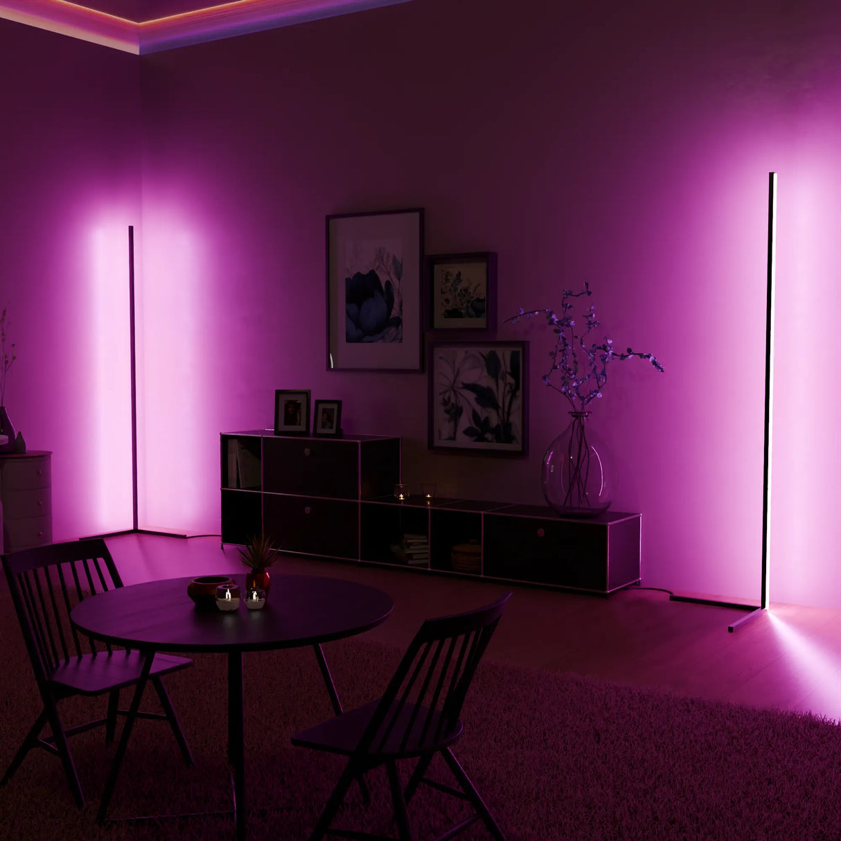 Apollo LED Golvlampa - Modern och Färgglad Belysning för Stilsäkra Interiörer Carvallo