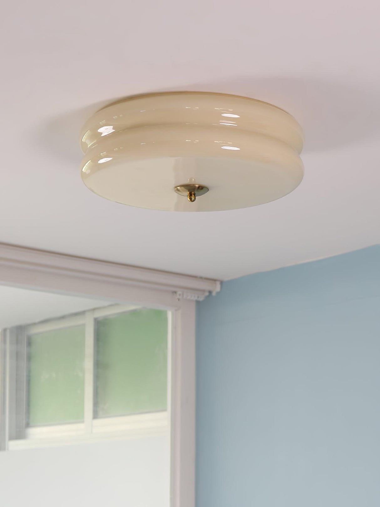 RoyaleGlow Art Deco Vintage Taklampa - Elegant Design Carvallo