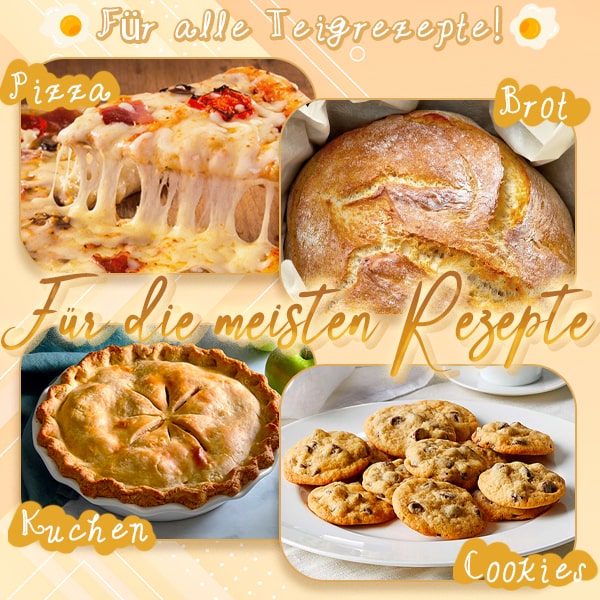 Carvallo - Rostfritt stål degknådmaskin Carvallo