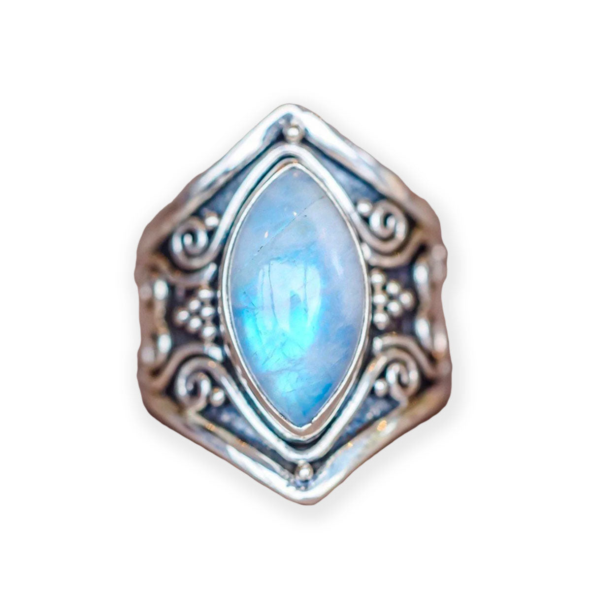 Bohemisk stil månsten ring-Jewelry for women-Hemnix-51.9 mm-Hemnix