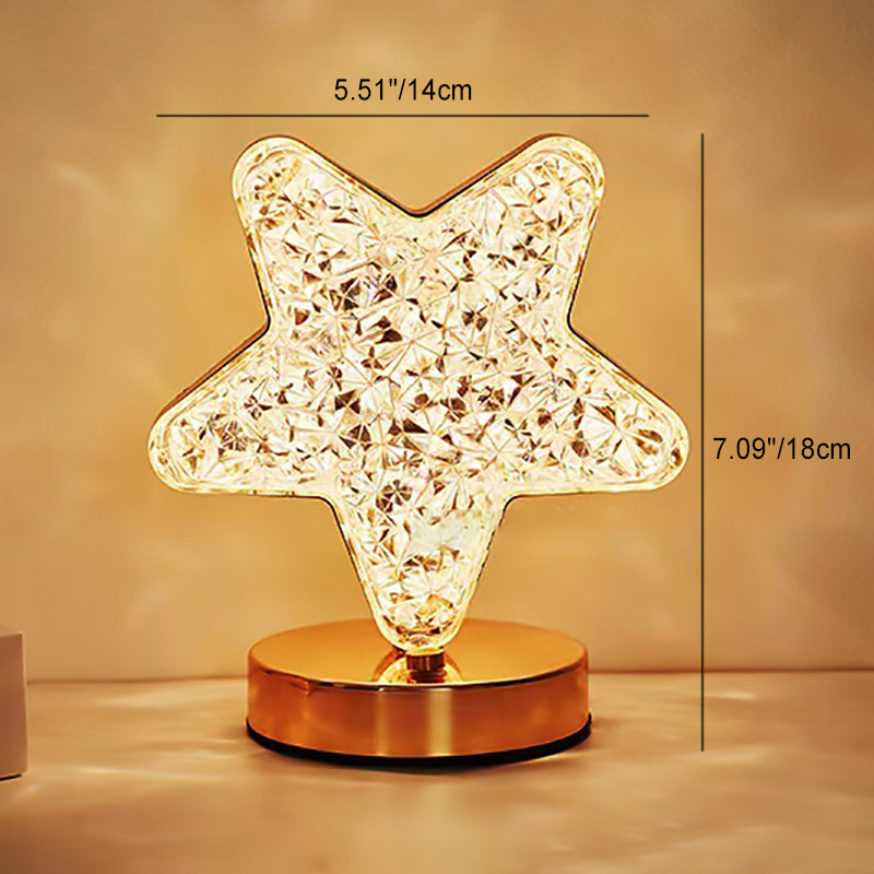 StarGlow LED-bordslampa – modern design, himmelsk charm MILA Sverige