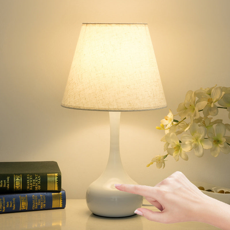 PureGlow Fabric Bordslampa – Minimalistisk elegans, varm atmosfär MILA Sverige